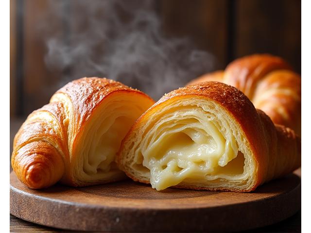 Croissant aux trois beurres Croissantdor