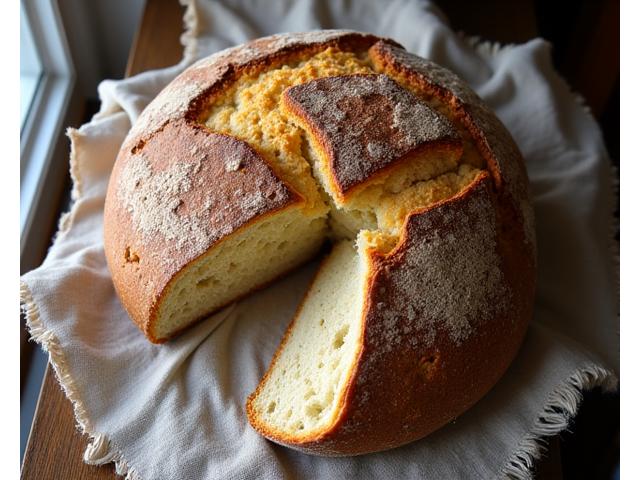 Pain de campagne au levain centenaire