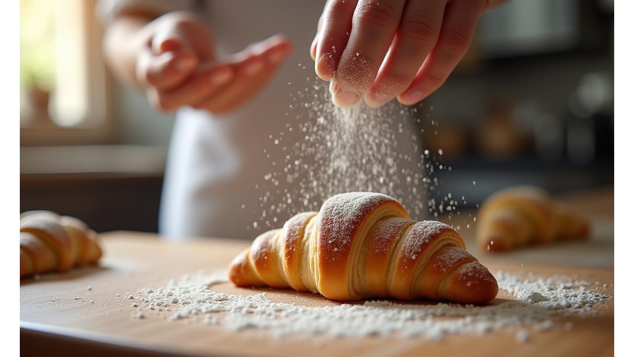 Boulanger préparant du pain artisanal forçant sur la qualité pour les professionnels